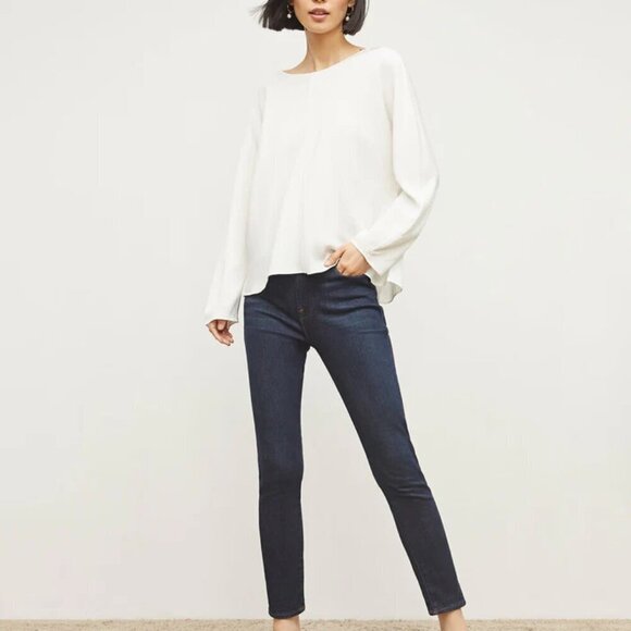Frame Denim Denim - FRAME Le High Skinny Crop Jeans – Size 28 (Samira Wash)